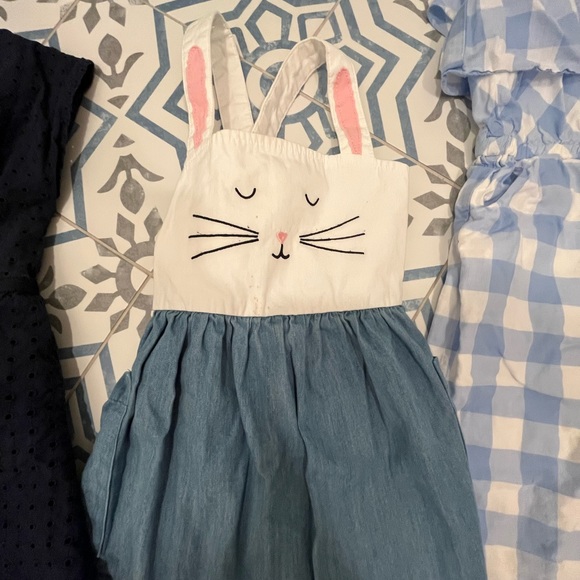 3 Dresses/Jumpsuit in blues 3T - Picture 4 of 8